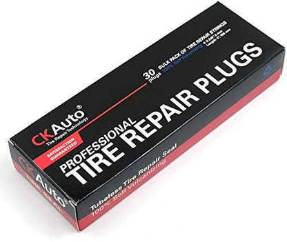 CKAuto 30 pcs 8" Black Tire Repair Strings Tire Repair Plugs - Image 5
