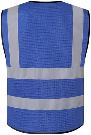 Reflective Safety Vest for Men Women Construction Vest ANSI Standard AP1 - Image 2