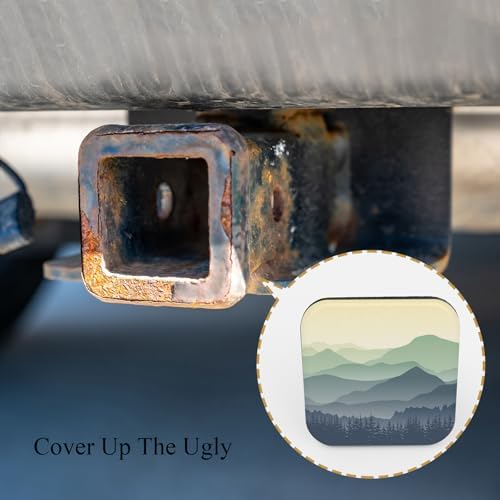 Mountain Hitch Covers Landscape Nature Tree Hill Scenic Silhouette Fog Ridge - Image 4