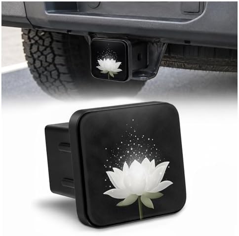 Trailer Hitch Covers White Lotus, Heavy Duty 2 Inch Hitch Cover by Unknown