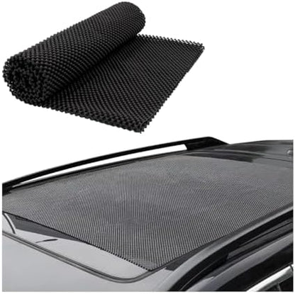 47 x 40 Inch Car Roof Rack Pad Rooftop Cargo Bag Protective Mat Black by KHGUZ