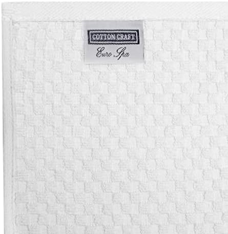 COTTON CRAFT Euro Spa Waffle Wash Cloth - Image 5