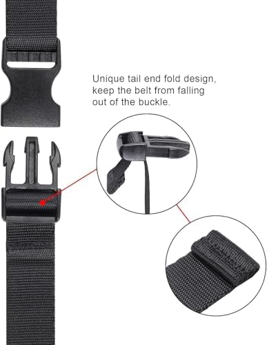 Vigorport Utility Straps Quick Release Nylon Backpack Accessory Bag Strap - Image 3