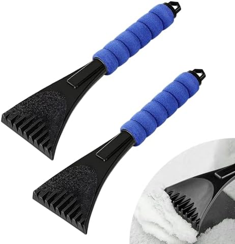 2PCS Ice Scraper for Car Windshield, Scratch-Free Auto Window Snow Scraper by Unknown
