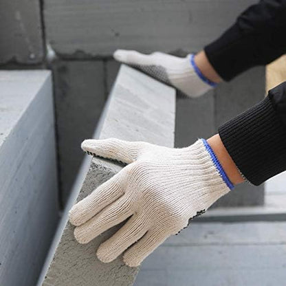Evridwear Cotton Polyester String Knit Shell Safety Protection Work Gloves - Image 5