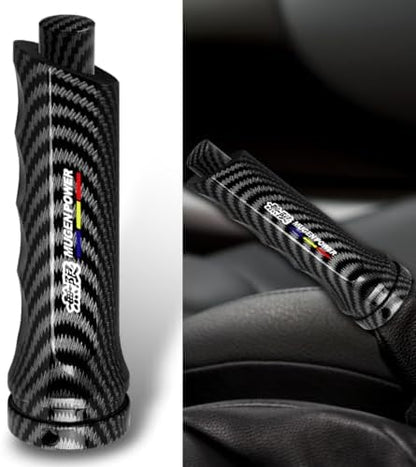 W-POWER Universal Auto Car Aluminum Handbrake Cover Hand Brake Sleeve Handle by W-POWERAutomotive