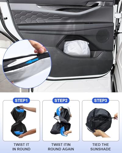 2026 Upgrade Foldable Front Windshield Sunshade fit - Image 4
