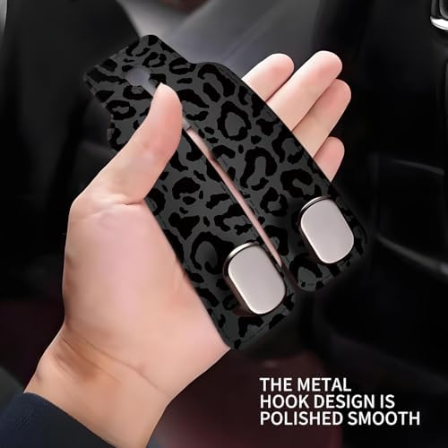 Car Seat Headrest Hook, Universal Leather Cute Hanger Holder Hook, Storage - Image 4
