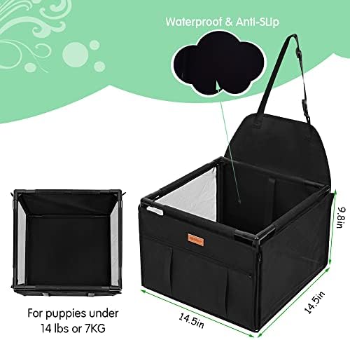 Dog Car Seat Puppy Portable Pet Booster Car Seat - Image 4