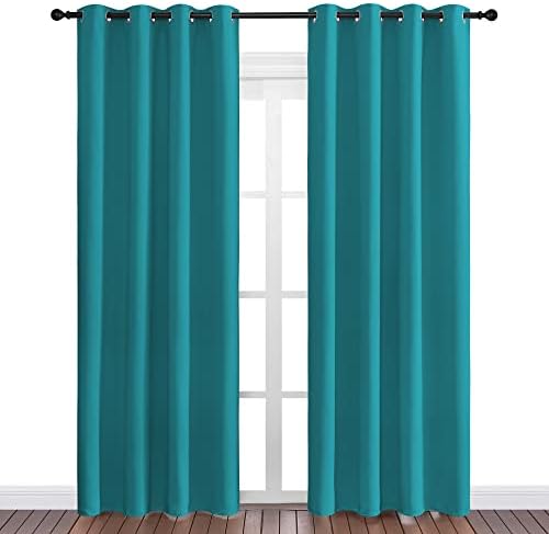 NICETOWN Room Darkening Curtains 86 inch Length 2 Panels, Thermal Insulated - Image 2