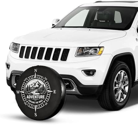 Spare Tire Cover，Compass Camper Spare Tire Cover Waterproof Sun Protection - Image 4