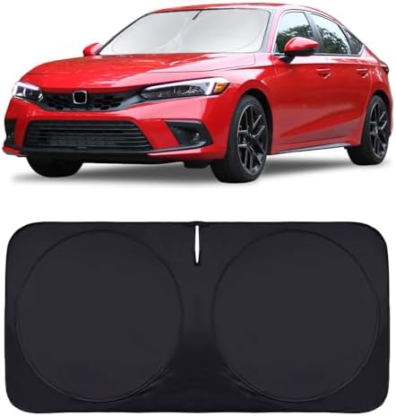 Sunshade for Honda Civic 2022-2025 2026 Sun Shade Front Window Sun Visor - Image 3