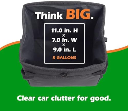 Drive - Car Trash Can - Collapsible, Leakproof Garbage Bin - Car & Truck - Image 6