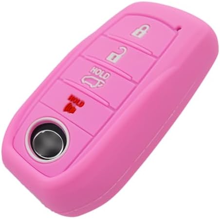 Silicone 4 Buttons Key Fob Cover Case - Image 4