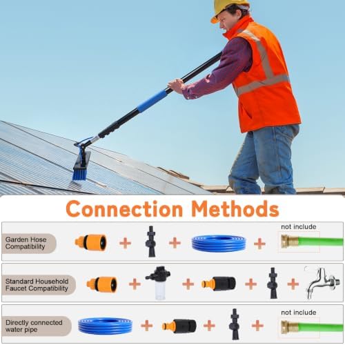 15/20FT Telescopic Solar Panel Cleaning Kit - Image 4
