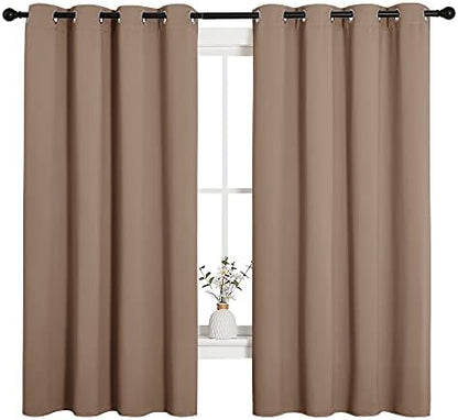 NICETOWN Cappuccino Blackout Curtains by NICETOWN