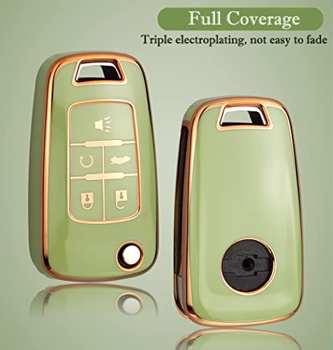 for Chevy Key Fob Cover with Keychain, Premium TPU Full Protection Key Fob Case - Image 7