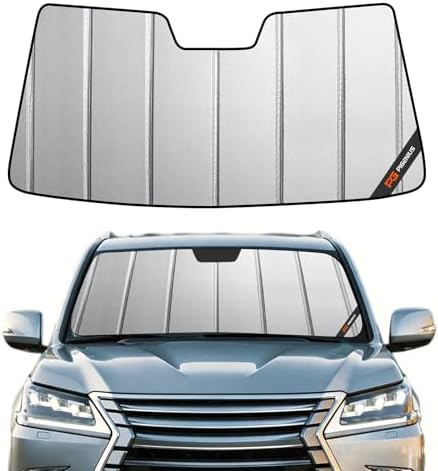 Pigenius Windshield Sunshade for Lexus LX570 2016-2021 Front Window Sun Shade by Pigenius