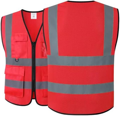 Safety Vest for Men Women Hi Vis Vest - Image 5
