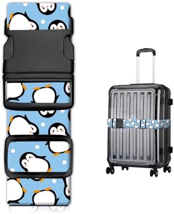 Luggage Straps for Suitcases, Heavy Duty Travel Belt by JYCardPKT