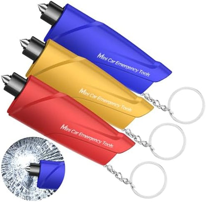 RAPUDA Window Breaker Seatbelt Cutter, 3-in-1 Mini Glass Breaker, 3 Pack Car by RAPUDA