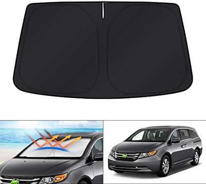 KUST Windshield Sun Shade for Honda Odyssey Mini Van 2011-2015 2016 2017 by KUST