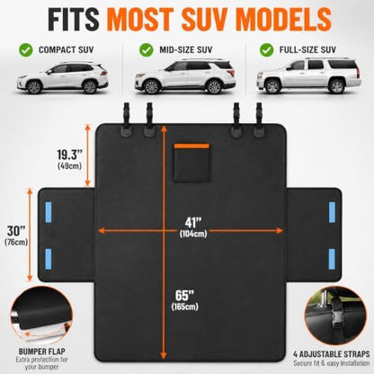 Cargo Liner for Toyota Grand Highlander 2024–2026, 600D Oxford Liquid Resistant - Image 2