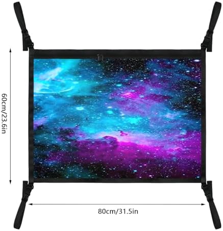 Galaxy Car Storage Mesh Organizer Ceiling Cargo Net Double-Layer Adjustable - Image 2