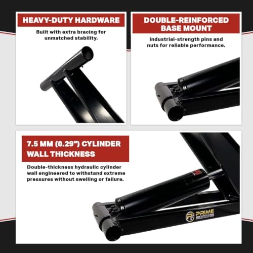 Primary Mover Hydraulic Scissor Hoist Kit -10 Ton Dump Trailer & Dump Bed Kit - Image 4