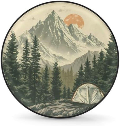 Spare Tire Cover for RV Trailer, Forest Nature Tire Covers Universal Fit for by Unknown