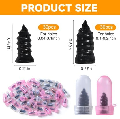 30 Pcs Tire Repair Screws, Tire Patch Kit, Screw in Tire Plugs - Image 2