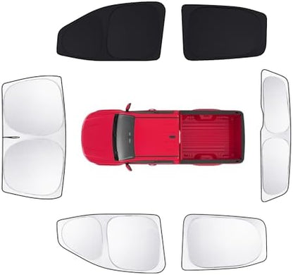 6pcs Car Window Shades for Chevrolet Colorado 2015-2022 Accessories, Windshield by Unknown