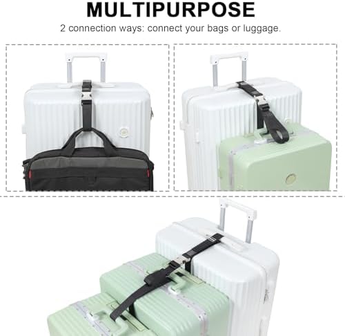 Luggage Straps, Stretchable Luggage Connector Straps - Image 5