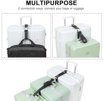 Luggage Straps, Stretchable Luggage Connector Straps - Image 5