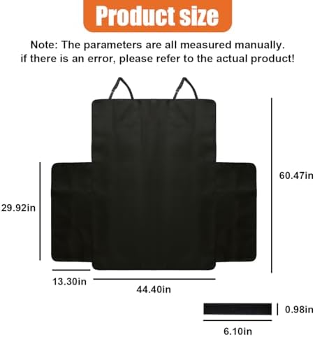 SUV Cargo Liner for Dogs, Heavy Duty Waterproof Oxford Cloth Pet Trunk - Image 2