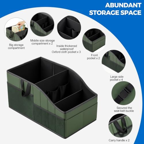 WHHMK Sturdy Leather Car Storage Support Up to 33 LB of Weight - Image 6