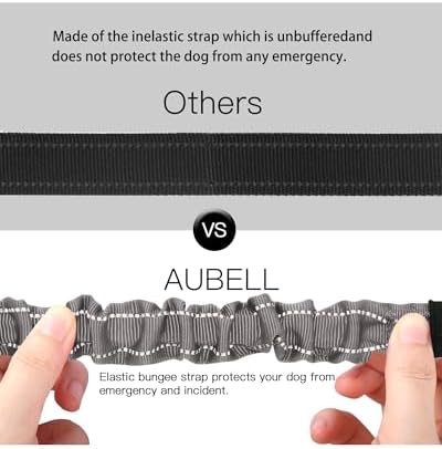 AUBELL Dog Seat Belt for Car, 2 Pack Set 3-in-1 Dog Car Harness - Image 5
