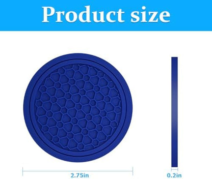 Mandark 4PCS 2.75 Inch Car Cup Holder Coasters - Image 2