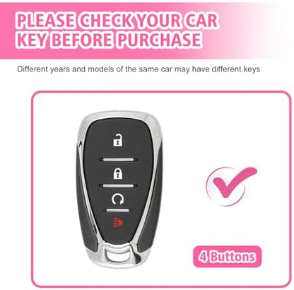 Rislobx Key Fob Cover Fit for Chevy Key, Car Key Case Protector - Image 2