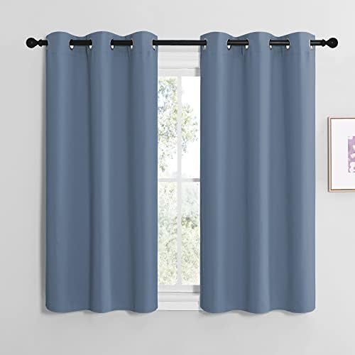 NICETOWN Home Fashion Thermal Insulated Solid Grommet Blackout Window Treatment by NICETOWN