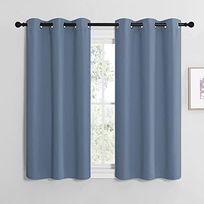 NICETOWN Home Fashion Thermal Insulated Solid Grommet Blackout Window Treatment by NICETOWN