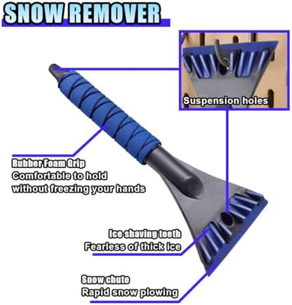 Ice Scraper for Car Windshield, No Scratch Car Window Frost Scraper - Image 6