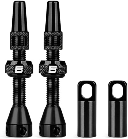BWSHLF Tubeless Presta Valve Stem 40/44/55/60/65/70/80/100 mm, Super Light by BWSHLF