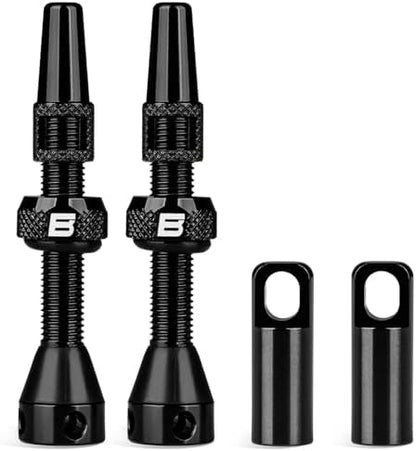 BWSHLF Tubeless Presta Valve Stem 40/44/55/60/65/70/80/100 mm, Super Light by BWSHLF