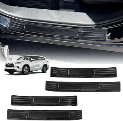 Door Sill Protector for Toyota Highlander 2020-2026 Door Sill Guards by Unknown