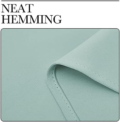 NICETOWN Blackout Curtains for Office, 2 Panels, 55 x 120-inch, Aqua Blue - Image 7