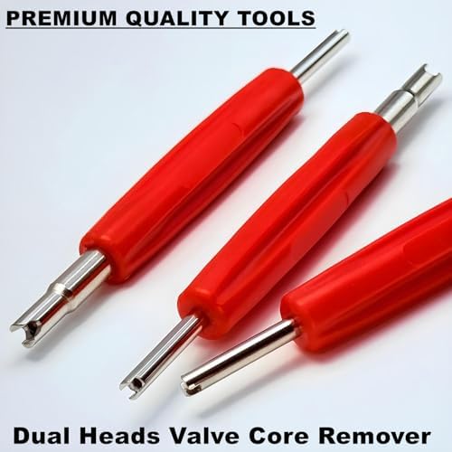 6Pcs Valve Stem Removal Tool Kit, R134a R12 A/C HVAC Air Conditioner Schrader - Image 5