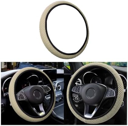 Moly Magnolia 15 Inch Steering Wheel Cover, Microfiber Ice Silk by Moly+Magnolia