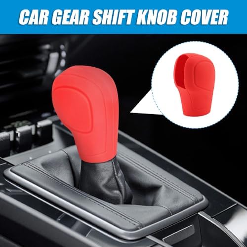 Car Gear Shift Knob Cover, Gear Shift Knob Cover Car Protect Accessories - Image 3