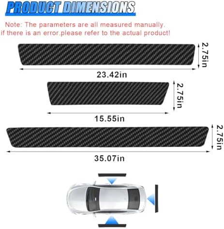 Car Door Sill Protector, Self-Adhesive Auto Door Edge Guard - Image 2